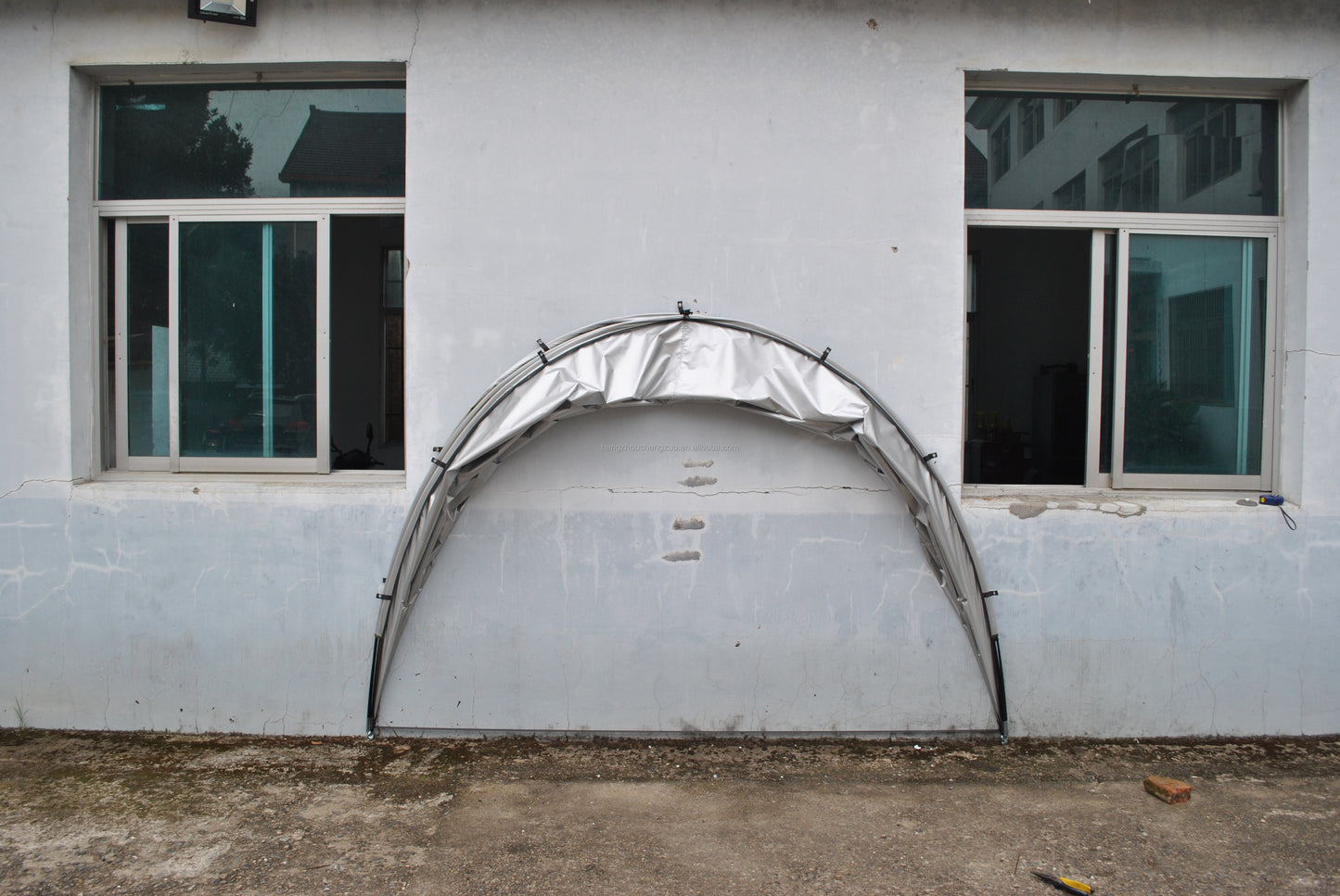 CZX-507 Hanging Motorbike Bike Tent Cover Shed Strong Frame Storage Garage Weatherproof Motorcycle Moped Mobility Scooter tent