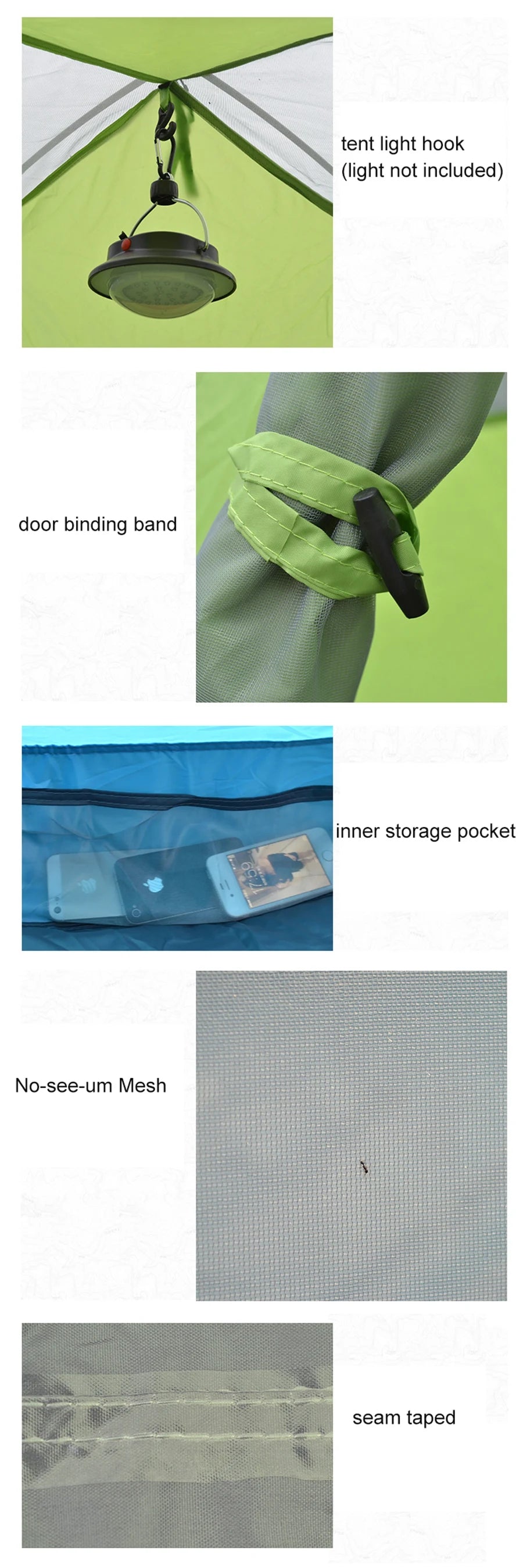 Desert&Fox Camping Tents for 3 Person Instant Pop-Up Automatic Dome Tent with Floor Tarp Quick Setup for Family Beach Hiking