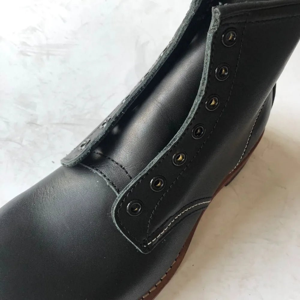 XW318 RockCanRoll Super Quality Size 35-52 Handmade Goodyear Welted Durable Italian Cowhide Boot Custom Made Available