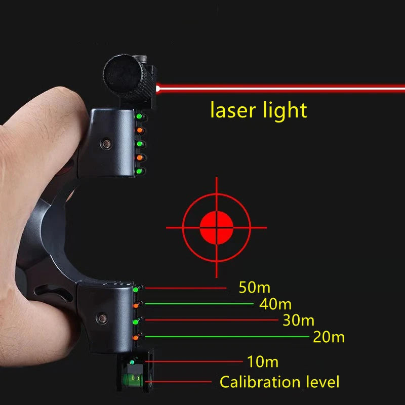 Professional Large Powerful Fishing Bait Slingshot Outdoor Resin Laser Slingshot Thrower Slingshot Catapult for Hunting
