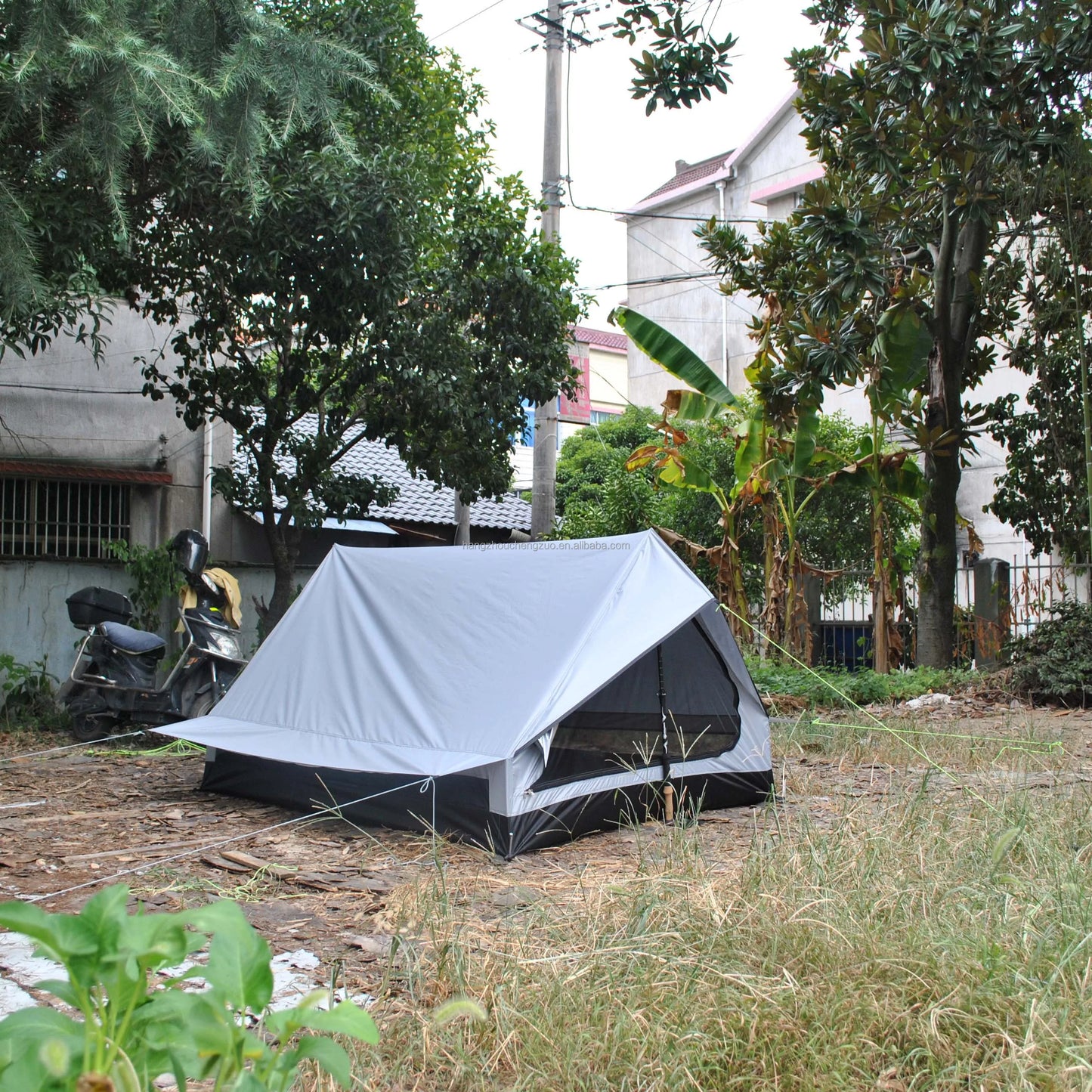 Ultralight 2-3 Person Waterproof Outdoor Camping Tent, CZX-659 2 Person A Shaped Tent Waterproof Backpacking A Type tent