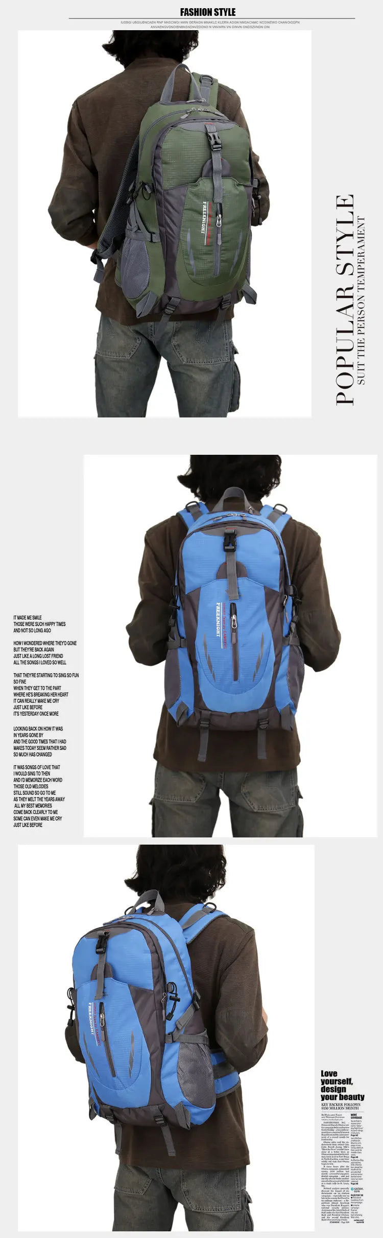 HOT Army Military Backpack 30L Rucksack Hiking Backpacks Male Sports Bag for Mountaineerin Trekking Camping Backpack