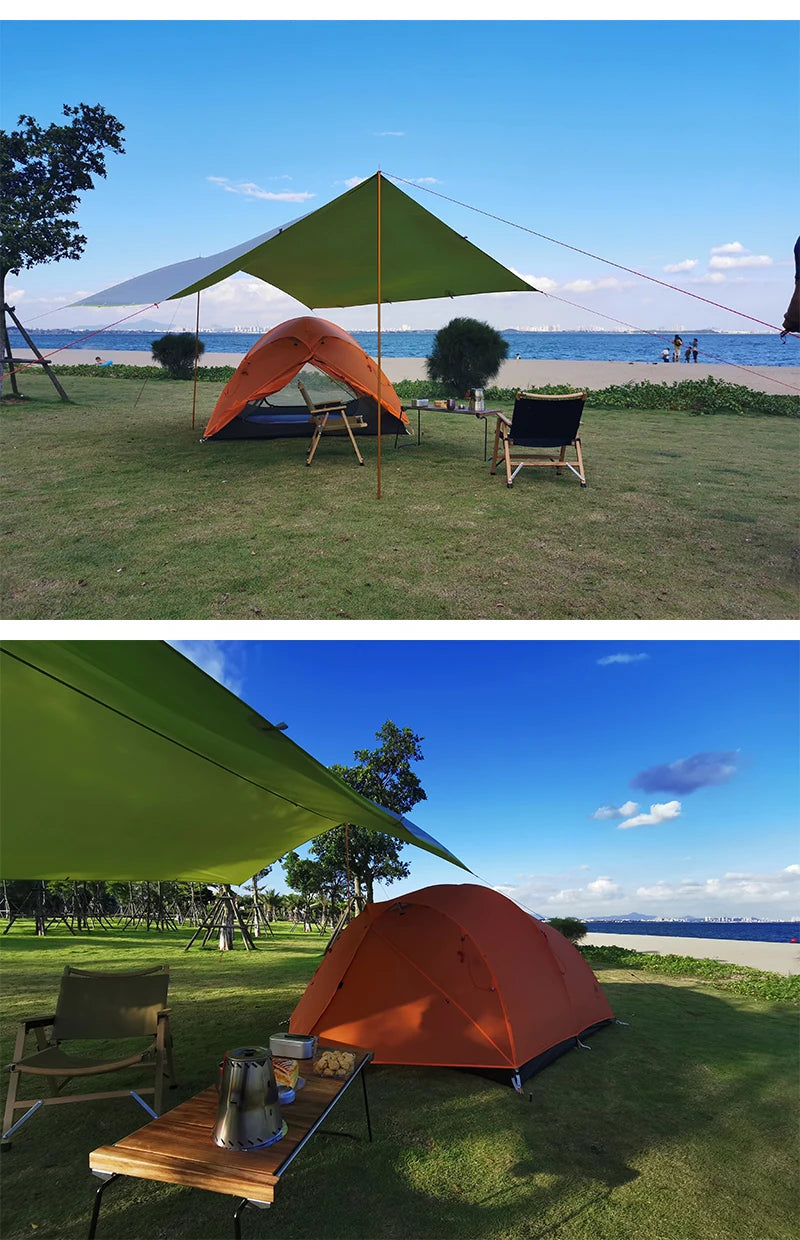 3F UL GEAR Qingkong 4 Person 4 Season 15D Camping Tent Outdoor Ultralight Hiking Backpacking Hunting Waterproof Tents