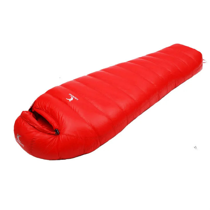 CADENO Winter Autumn Ultra Light Mummies Ultra Light Down Sleeping Bag Outdoor Travel Camping Nylon White Duck Down Sleeping Bag