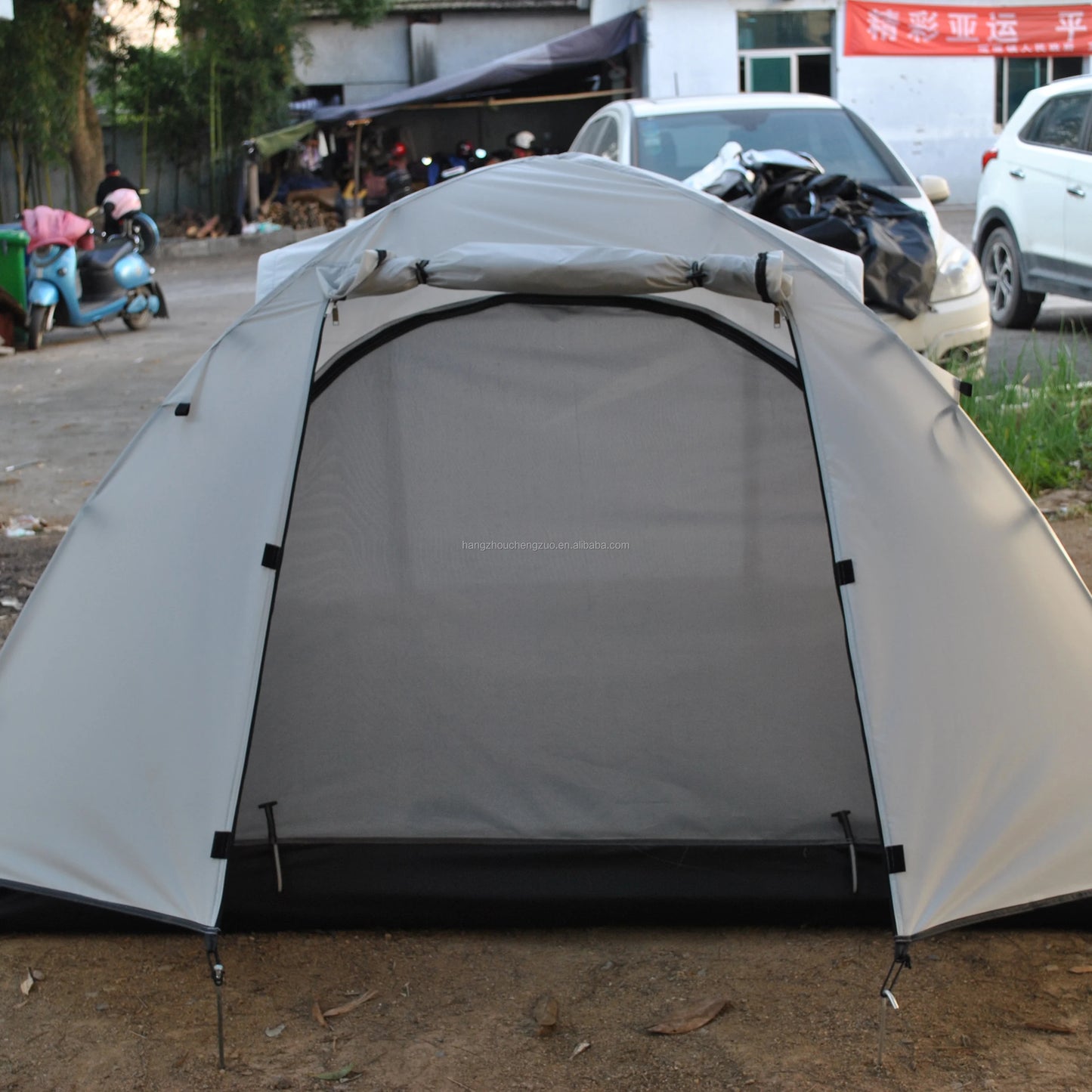 Waterproof Backpacking Tent 2 Person Lightweight Camping Tents 2 People Hiking Tents,4 Season Double Layer Outdoor Tent