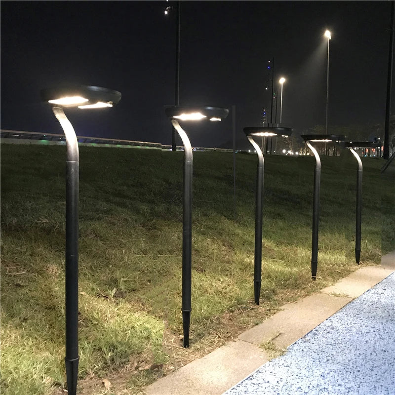 LED Solar Garden Lights Outdoor Solar Powered Lamp Waterproof Landscape Lighting For Pathway Patio Yard Lawn Lamp Decoration 2pc