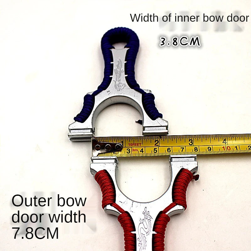 Alloy Catapult Thickened Wrist Strap Slingshot Outdoor Professional Sports Hunting Slingshot Professional Catapult Slingshots