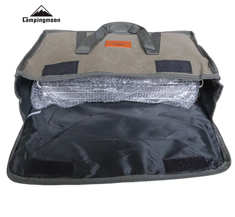 Stainless Steel Grill 4-7 People Thickened Campingmoon X-Two Outdoor Household Portable Folding Charcoal Grill