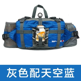 5L Outdoor Sports Waist Bag Men Women Camping Hiking Travel Shoulder Bag Fishing Riding Kettle Backpack Waterproof Rucksack