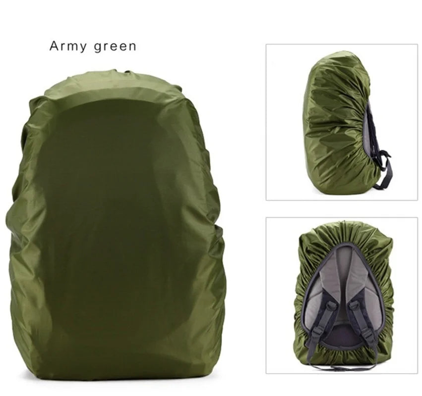 Rain cover backpack 90L Waterproof Bag Camo Tactical Outdoor Camping Hiking Climbing Dust Raincover