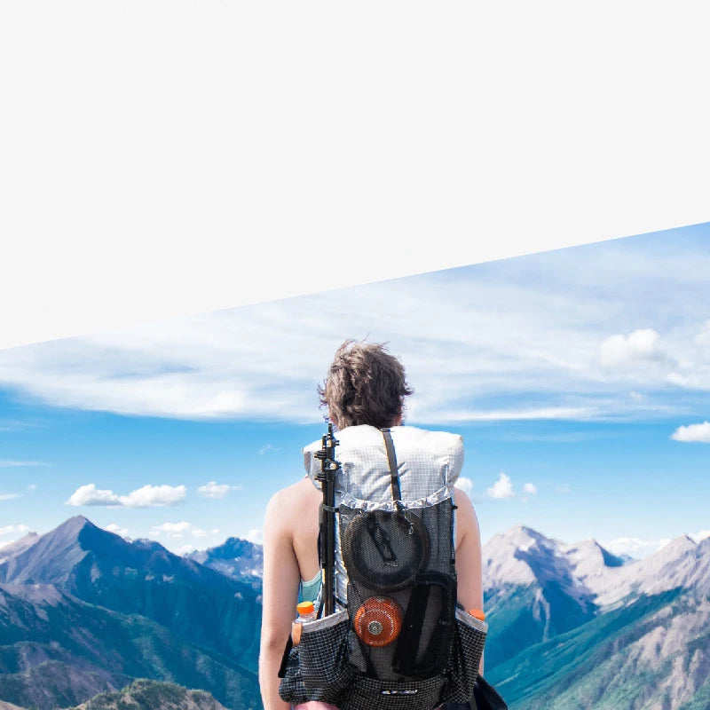 3F UL GEAR 2021 New Blue Qi Dian Pro Hiking Backpack ultralight Camping Pack Travel Backpacking Trekking Rucksacks 46+10L 88g