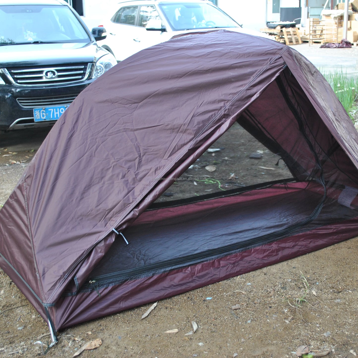 Waterproof  1 Person Lightweight Backpacking Tent, CZX-305 Outdoor Tent Ultralight 1 Man Tent,trekking Tent