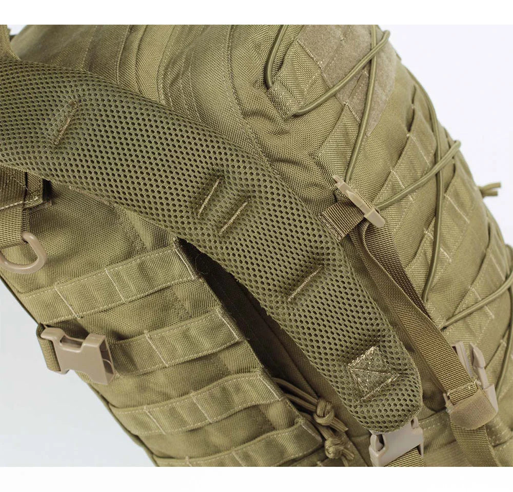 SINAIRSOFT 30L 1000D Nylon Waterproof Trekking Fishing Climbing Backpack Outdoor Rucksacks Tactical Sports Camping Hiking Bag