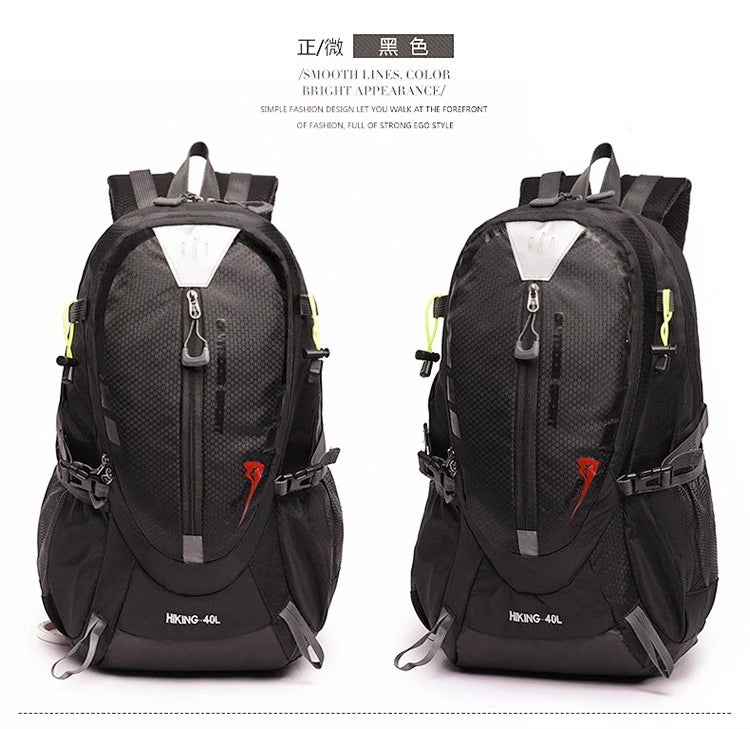 Quality Rucksack Camping Hiking Backpack Sports Bag 2021 Outdoor Travel Backpack Trekk Mountain Climb Equipment 40L Men Women
