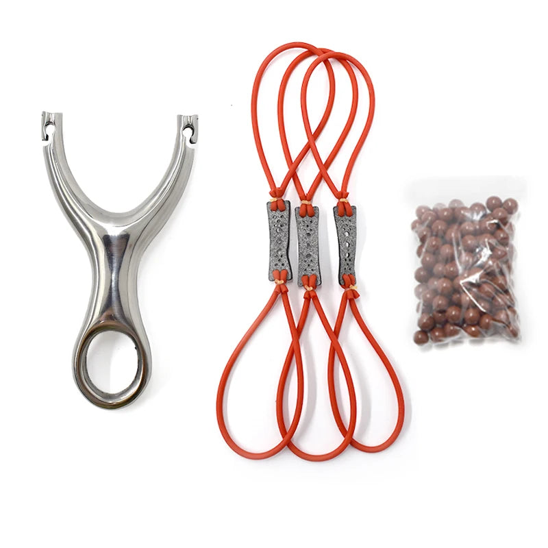 New Traditional Hunting Slingshot High Quality Shooting Catapult with Rubber Band Outdoor Sports Equipment