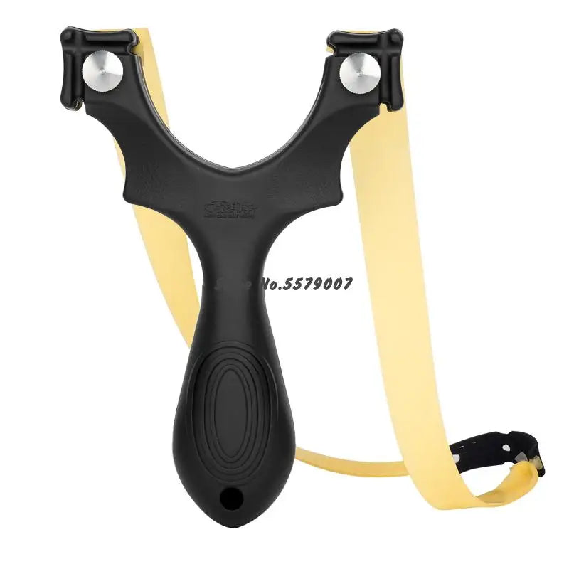 New Slingshot With Flat Rubber Band Slingshot Outdoor Hunting Big Power Precision Slingshot Catapultas For Shooting
