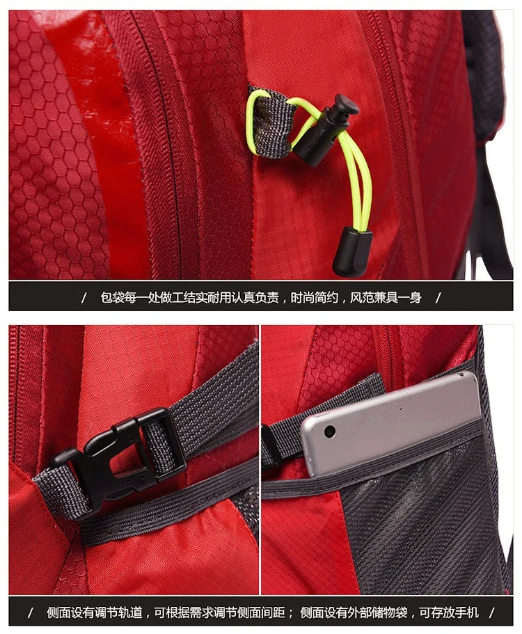 Quality Rucksack Camping Hiking Backpack Sports Bag 2021 Outdoor Travel Backpack Trekk Mountain Climb Equipment 40L Men Women