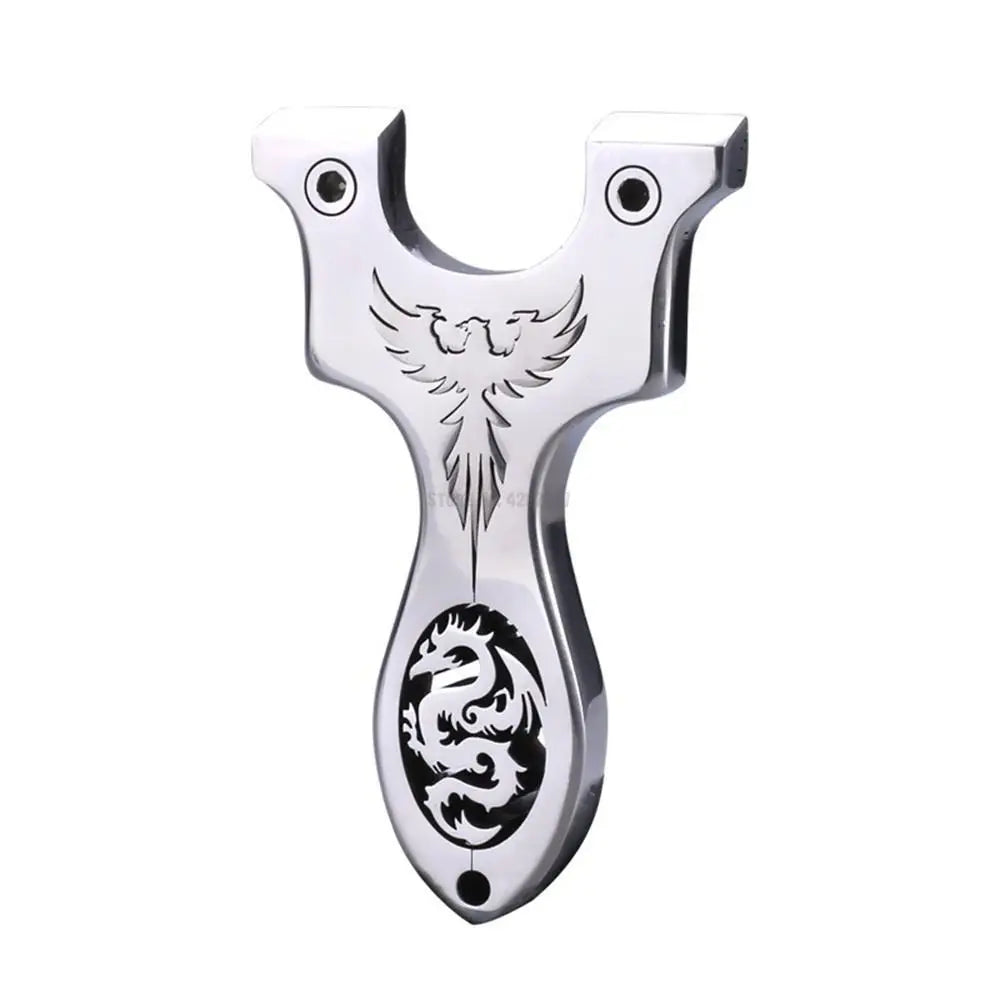 Outdoor Professional Hunting Slingshot Shooting Game Catapult High Quality Stainless Steel Catapult Rubber Band Slingshot Set