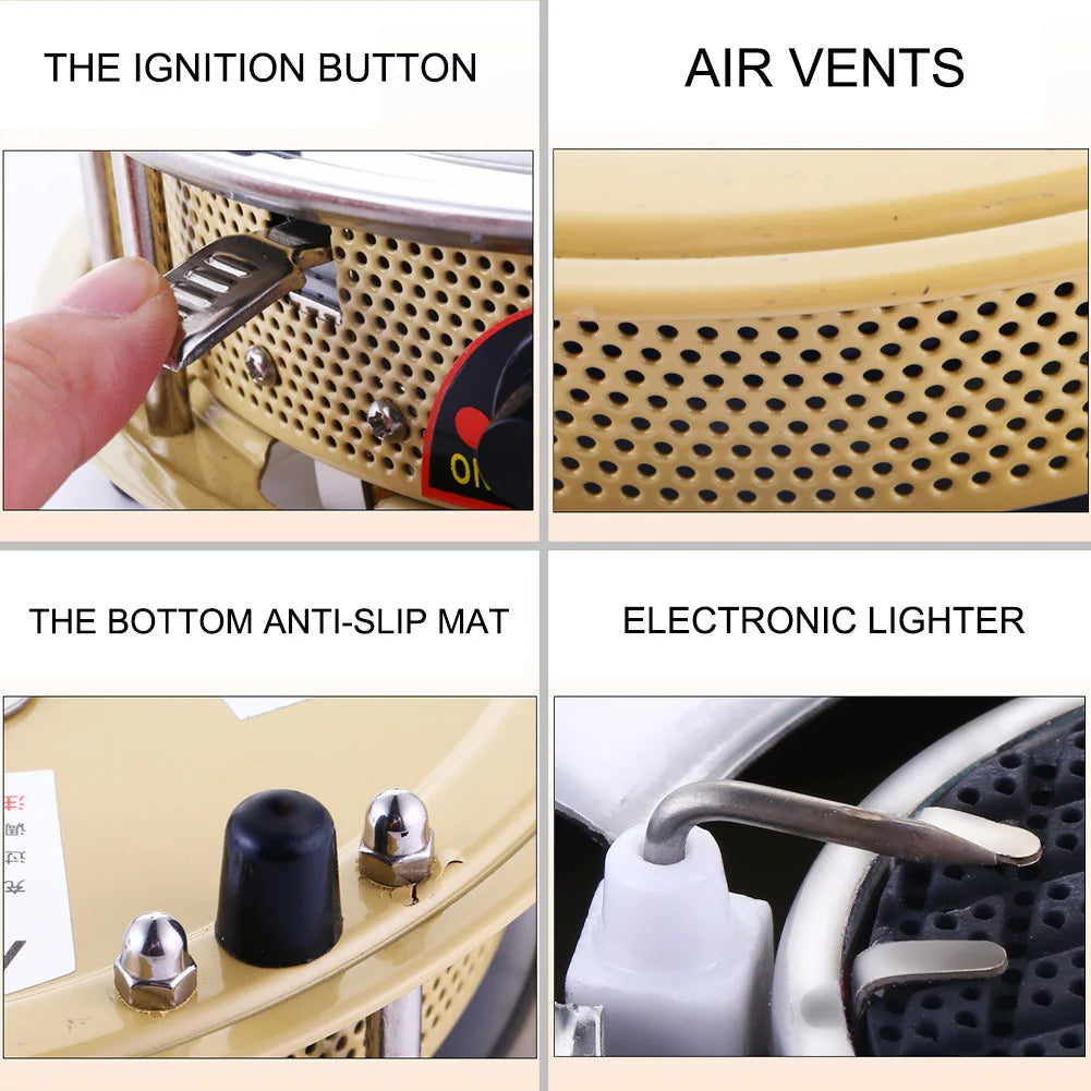 Portable Propane Stove Single Gas Burner Cassette Stove Portable Gas Stove For Barbecue Camping Grill Tourist Equipment