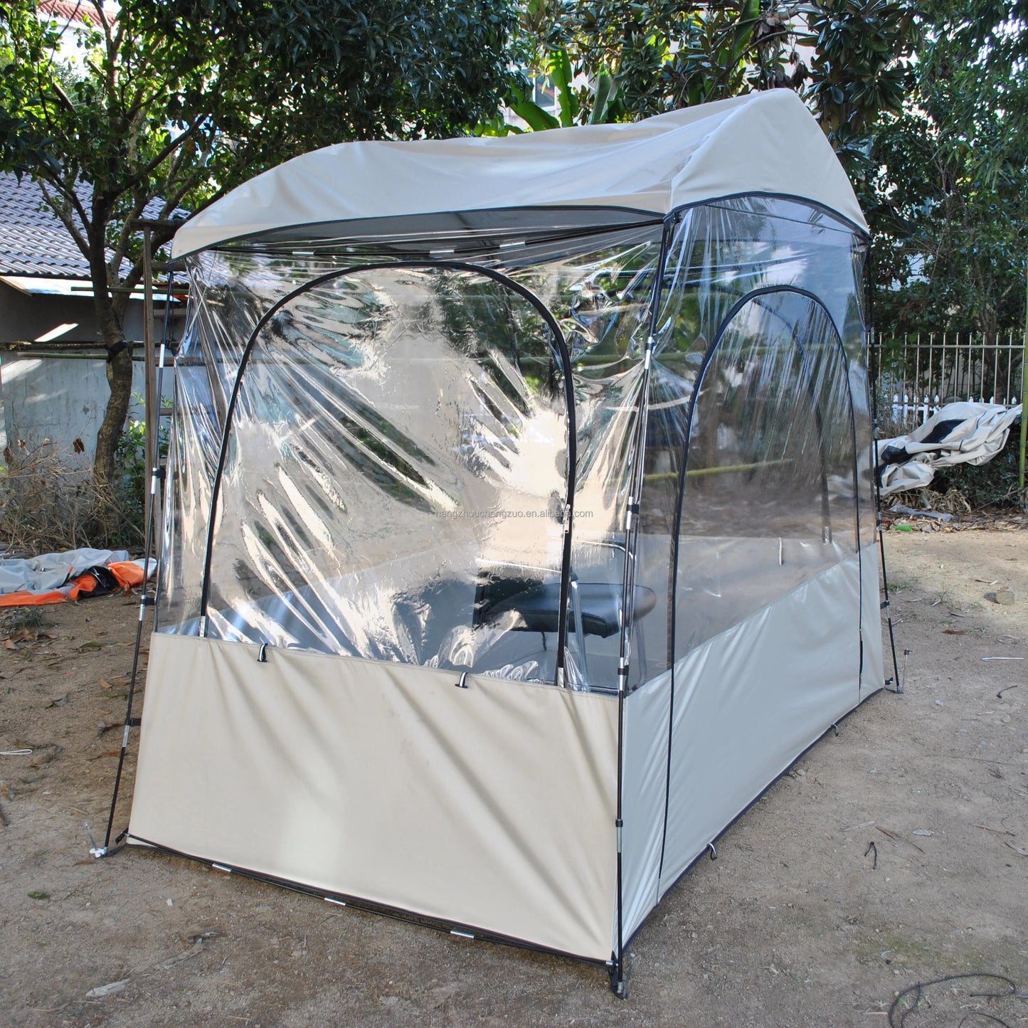 Transparent Tent for Sports, Screen House Room, Greenhouse, Camping, Canopy Gazebo, Large Oversize, Warm Tent, 4-6 Person