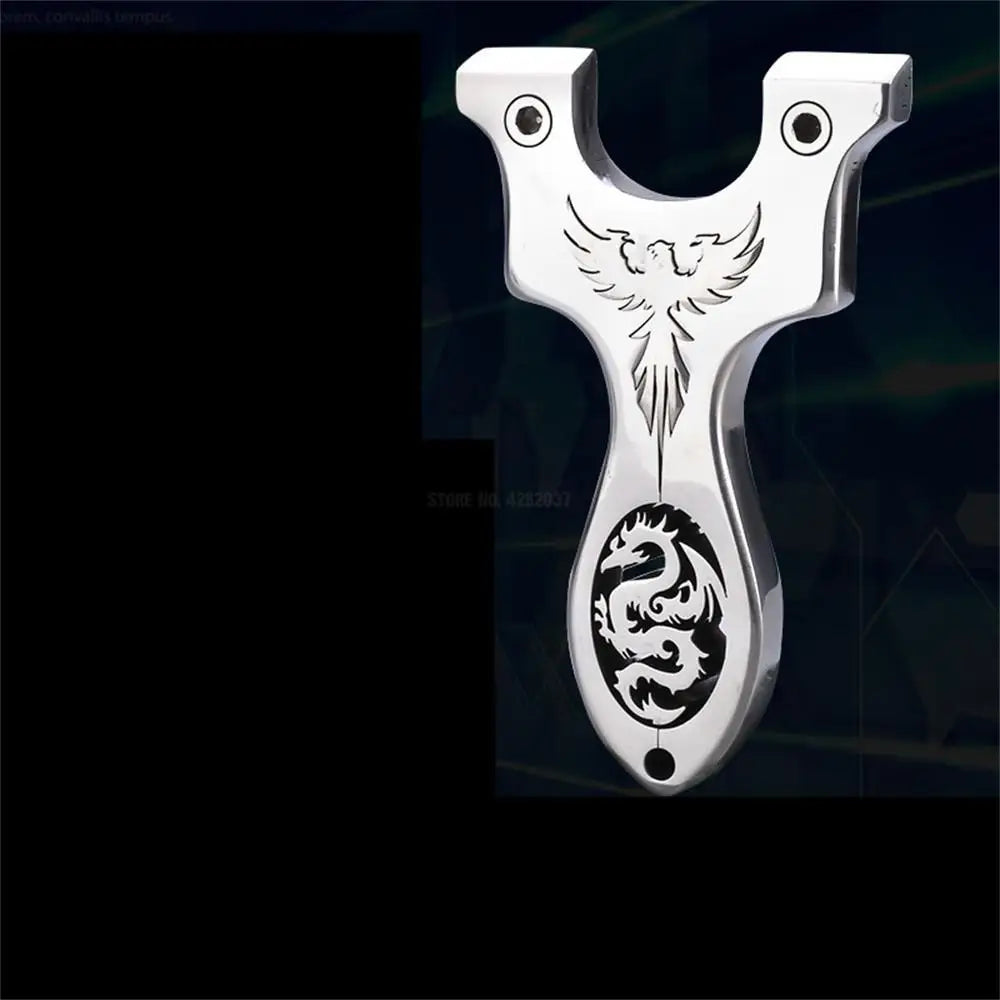 Outdoor Professional Hunting Slingshot Shooting Game Catapult High Quality Stainless Steel Catapult Rubber Band Slingshot Set