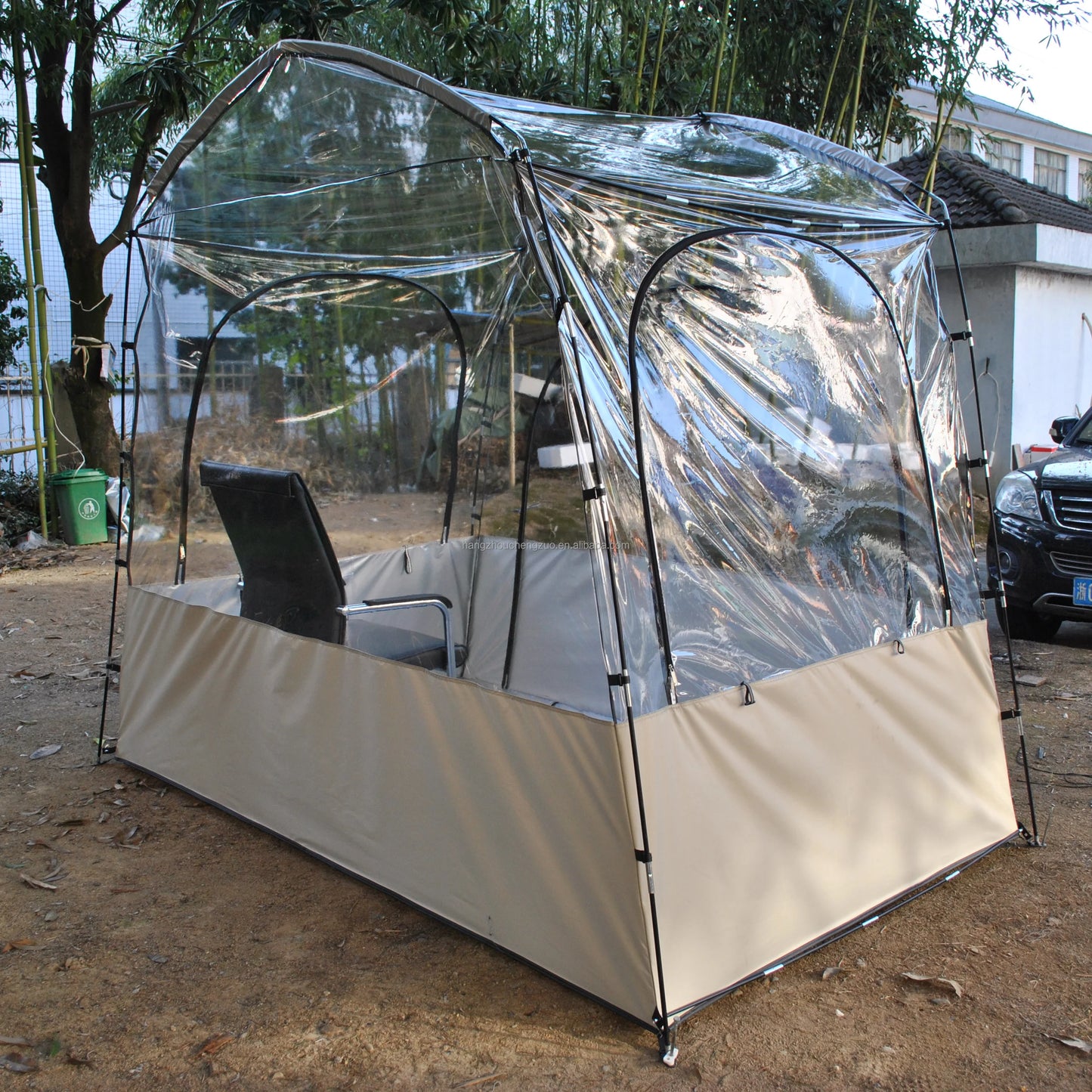 Transparent Tent for Sports, Screen House Room, Greenhouse, Camping, Canopy Gazebo, Large Oversize, Warm Tent, 4-6 Person
