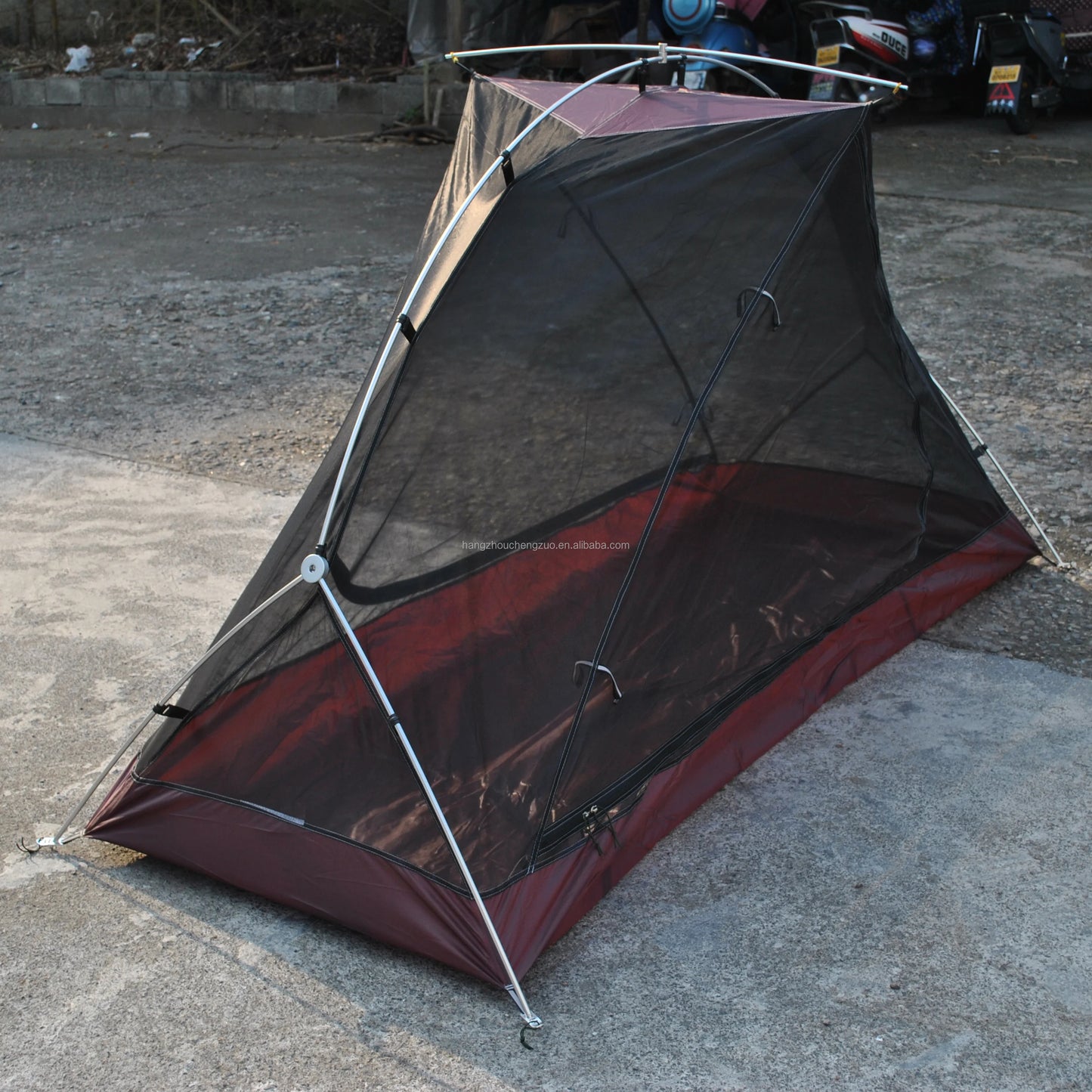 Waterproof  1 Person Lightweight Backpacking Tent, CZX-305 Outdoor Tent Ultralight 1 Man Tent,trekking Tent