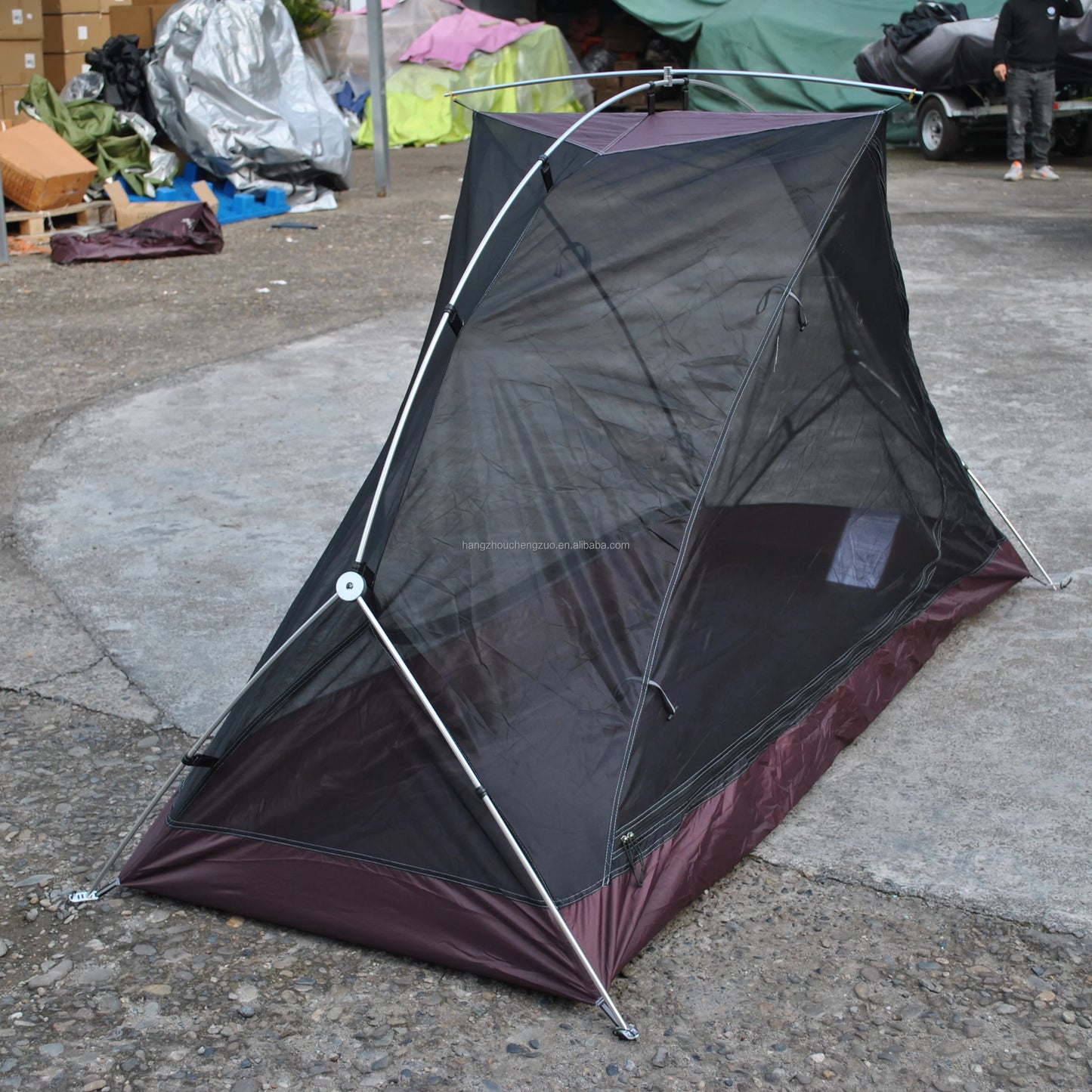 Waterproof  1 Person Lightweight Backpacking Tent, CZX-305 Outdoor Tent Ultralight 1 Man Tent,trekking Tent