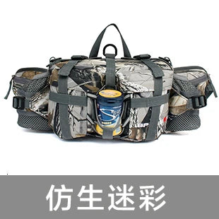 5L Outdoor Sports Waist Bag Men Women Camping Hiking Travel Shoulder Bag Fishing Riding Kettle Backpack Waterproof Rucksack