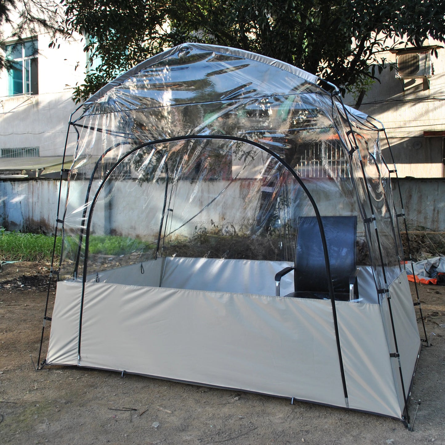 Transparent Tent for Sports, Screen House Room, Greenhouse, Camping, Canopy Gazebo, Large Oversize, Warm Tent, 4-6 Person