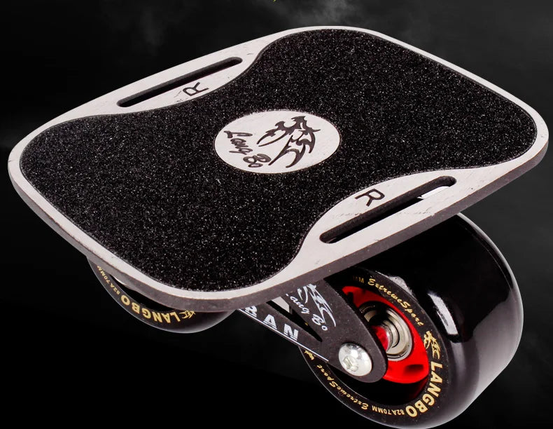 1 Pair Skateboard Aluminium Alloy Mini Drift Short Board Roller