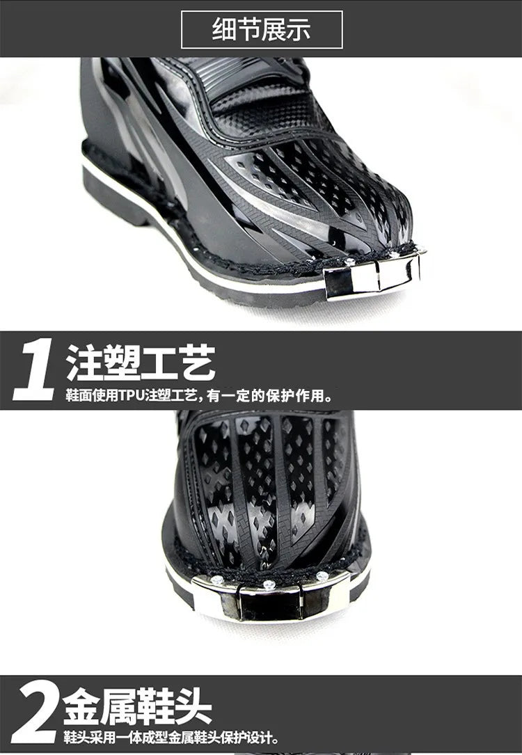 2021 NEW Motorcycle Enduro Motocross Boots Riding Mx Moto Cross Botas Motorbike Motorboats Shoes Racing Men's MTB Downhill Boots