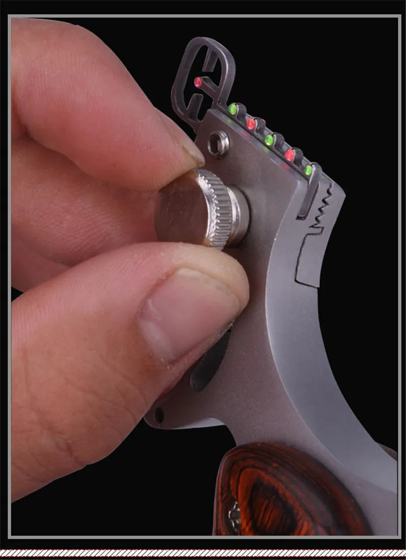 sling shot Stainless steel + wooden slingshot catapult hunting with rubber band outdoor shooting game catapult