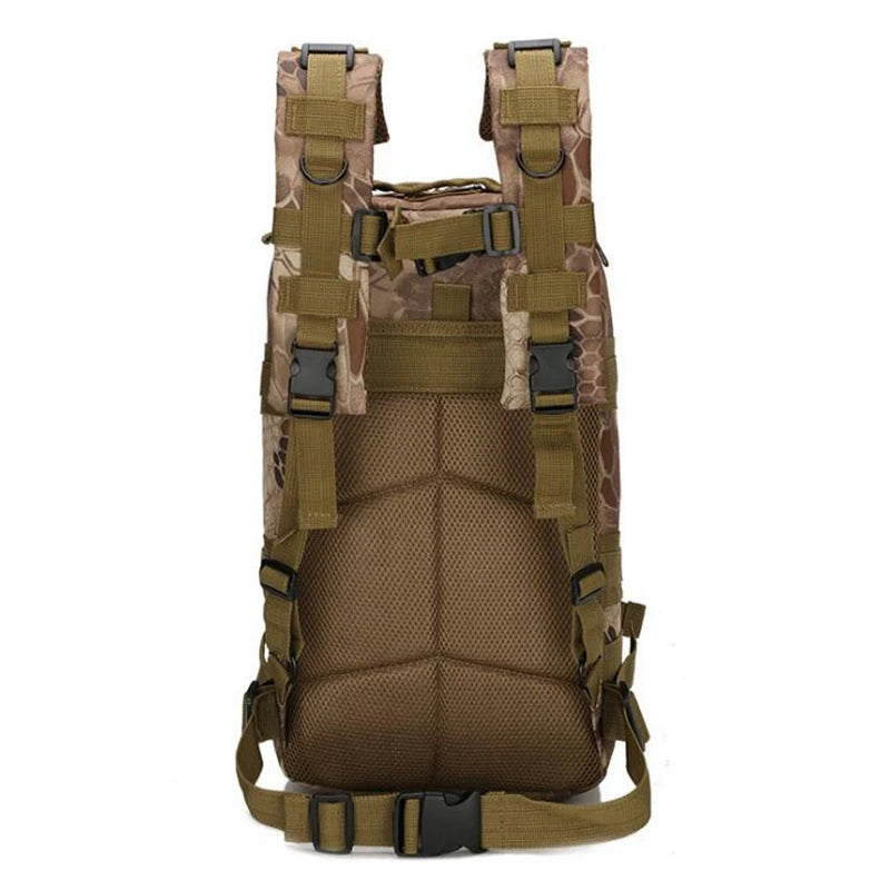 25L Tactical Backpack 3P Combat  Army Outdoor Sports Bag Rucksack Women Men Camping Hiking Climbing Molle Bags