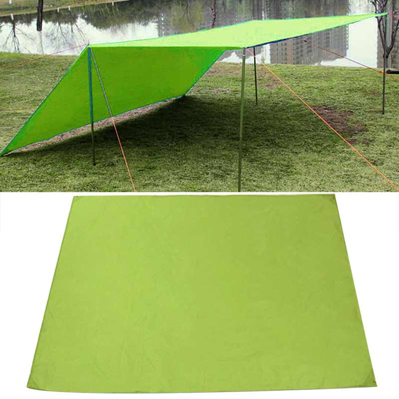 Waterproof Oxford Cloth Picnic Mat Canopy Tent Tarp Awning Sun Shade Rain Shelter Beach Camping Picnic Pad Moisture-proof Mat