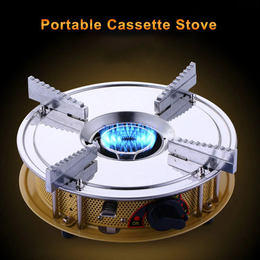 Portable Propane Stove Single Gas Burner Cassette Stove Portable Gas Stove For Barbecue Camping Grill Tourist Equipment