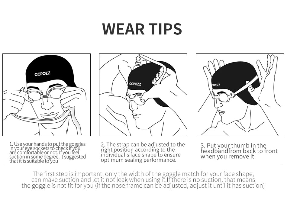 Professional large frame kids Swimming goggles Electroplating HD Anti fog Waterproof Glasses Diving Water sports Goggles Eyewear