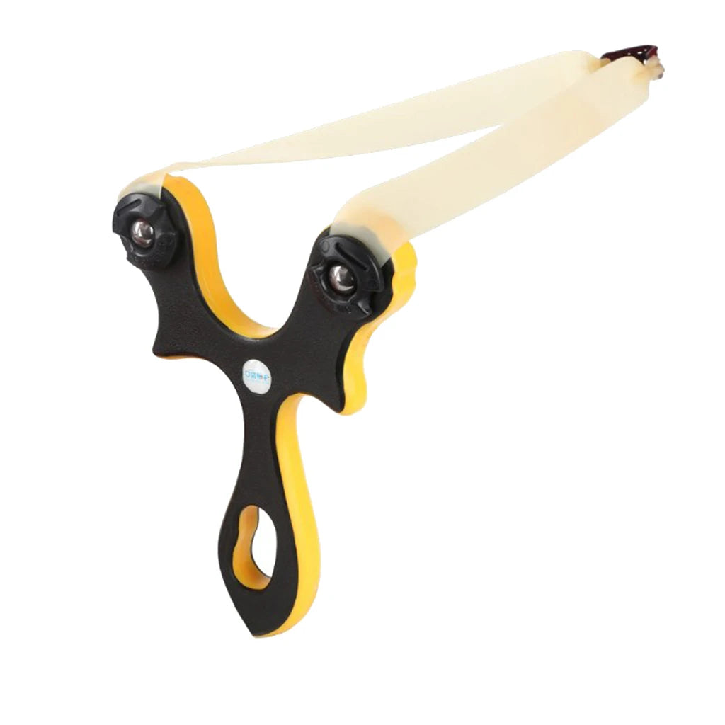 Outdoor Scout HDPE Slingshot Sports Game Travel Dual-use Durable Material Slingshot Catapult Bow Hiking Camping Travel Kits
