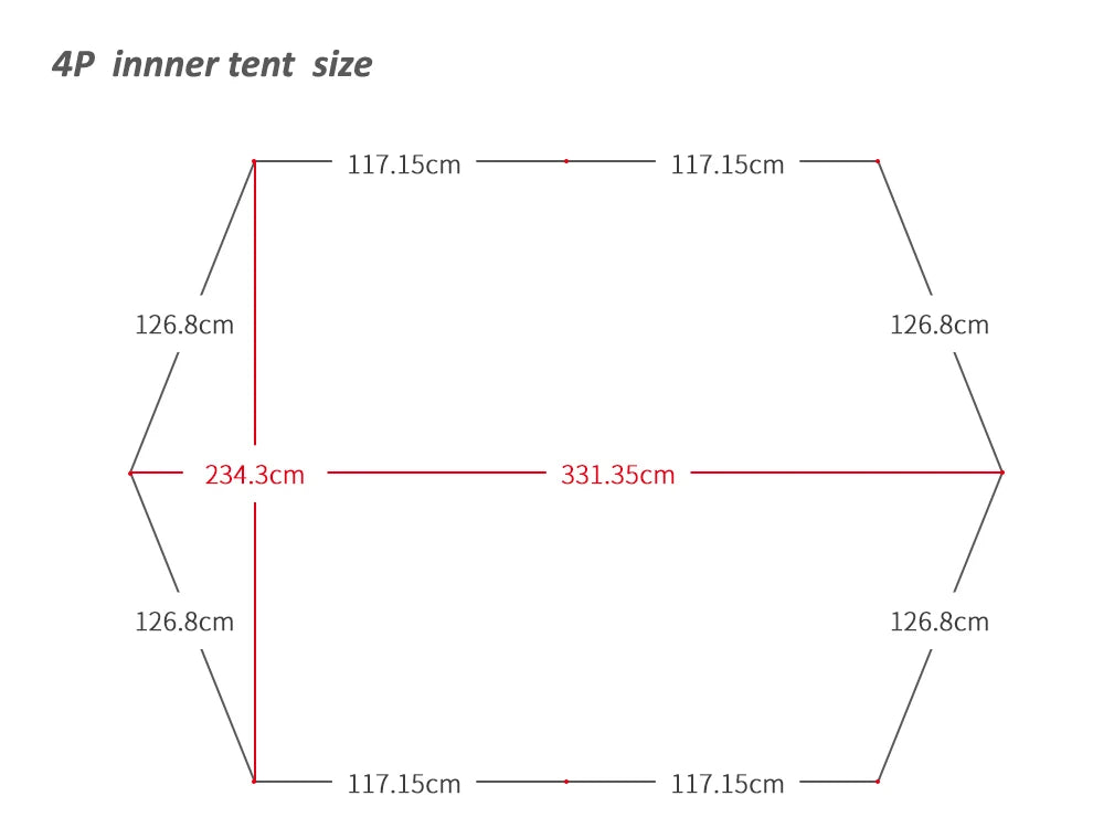 ASTA GEAR Track 5 Pyramid tent bushcraf lightweight 4-5 people outdoor hiking camping with snow skirt rainproof windproof tent
