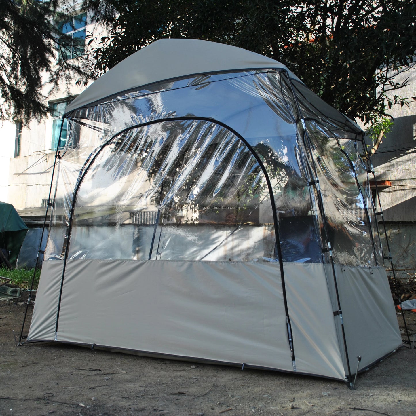 Transparent Tent for Sports, Screen House Room, Greenhouse, Camping, Canopy Gazebo, Large Oversize, Warm Tent, 4-6 Person