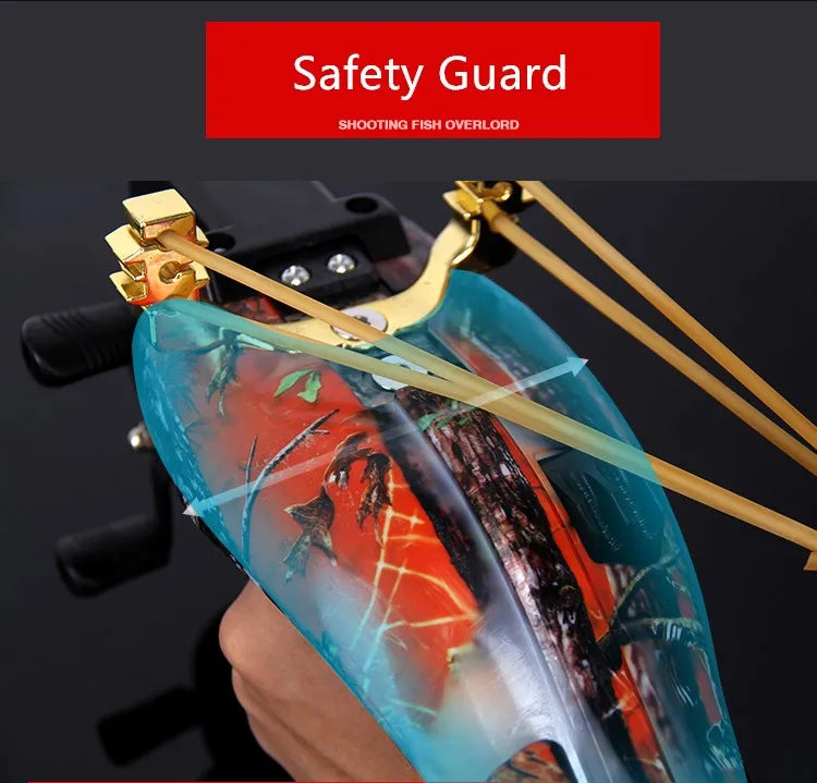 Hunting Slingshot Multi Function Hunting Crossbows Laser Rifle Toy With Darts Arrows Fishing Shooting Tool Professional Catapult