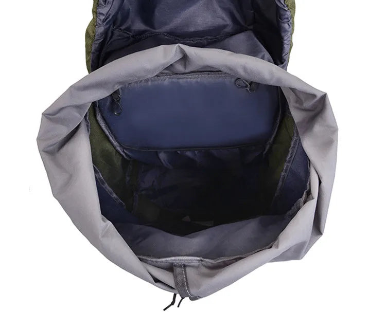 50L Travel Bag Camping Backpack Hiking Army Climbing Bags Trekking Mountaineering Mochila Large Capacity Sport Bag