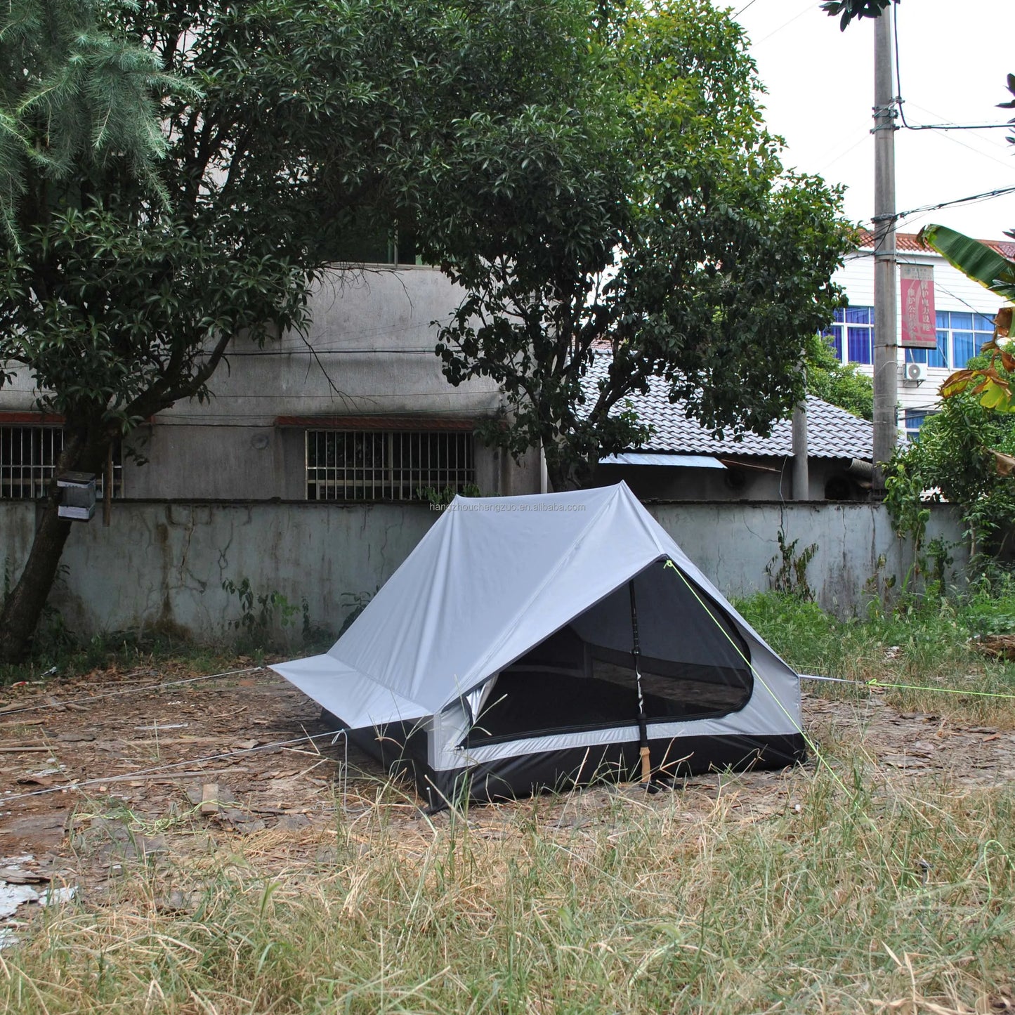 Ultralight 2-3 Person Waterproof Outdoor Camping Tent, CZX-659 2 Person A Shaped Tent Waterproof Backpacking A Type tent