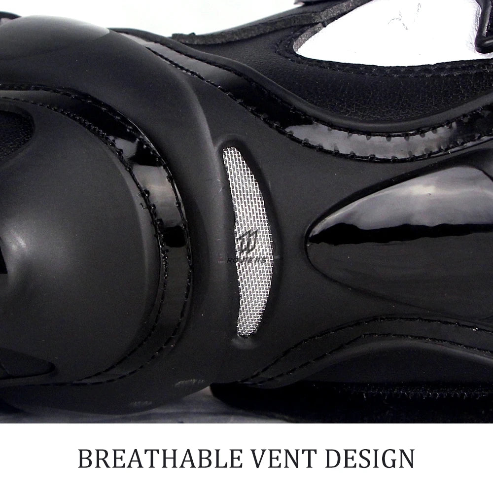 PRO-BIKER Men Motorcycle Boots Waterproof PU Botas Moto Boots Motocross Motorcycle Shoes Protection Motorcycle Long Thigh Boots