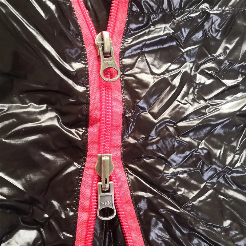 Black Snow Cold Weather Upgraded High-grade White Goose Down Camping Sleeping Bags with Water Repellent Treatment Warm Insulated