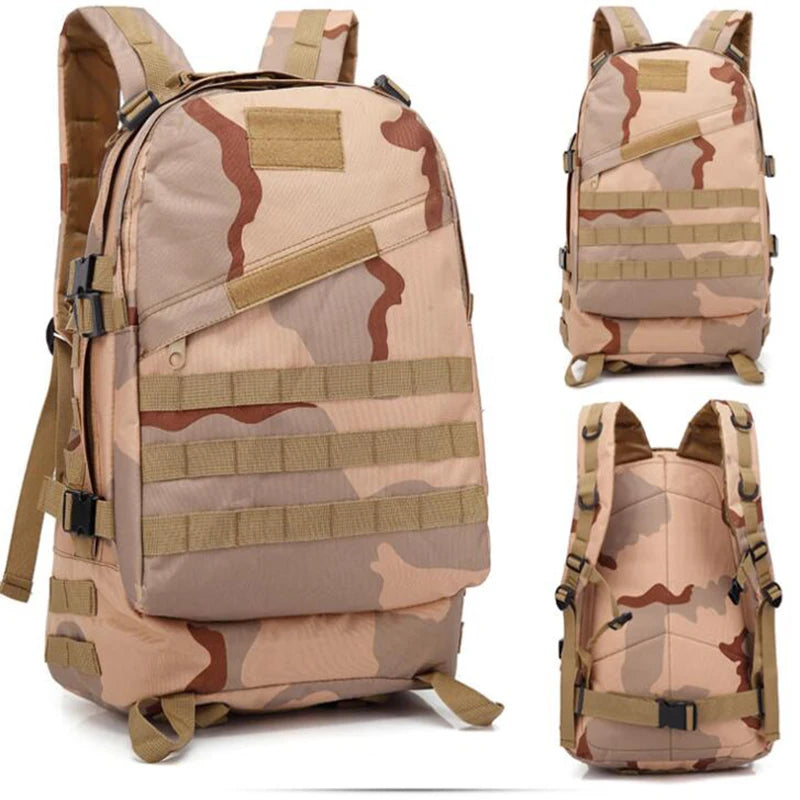 Men Tactical Molle Backpack Military Bag Army Outdoor Waterproof Backpack Hiking Rucksack Camping Backpack 40L