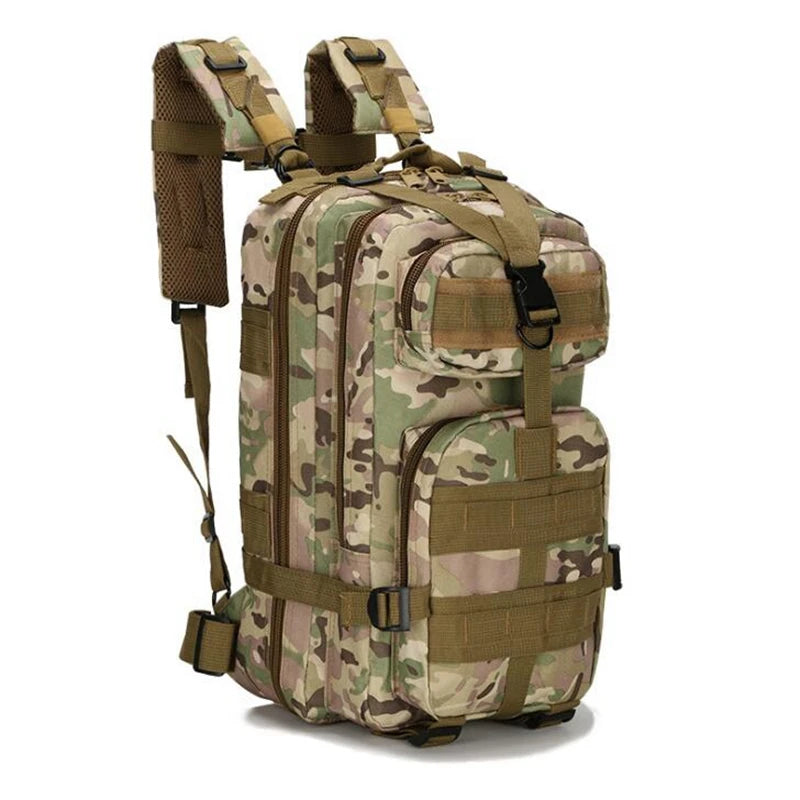 25L Tactical Backpack 3P Combat  Army Outdoor Sports Bag Rucksack Women Men Camping Hiking Climbing Molle Bags