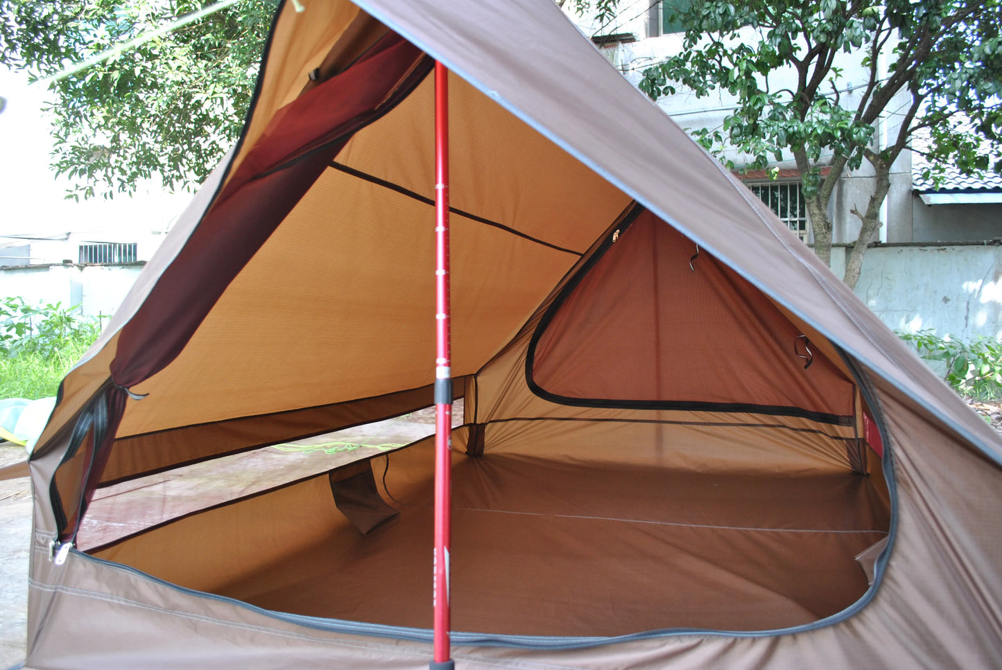 Ultralight 2-3 Person Waterproof Outdoor Camping Tent, CZX-659 2 Person A Shaped Tent Waterproof Backpacking A Type tent