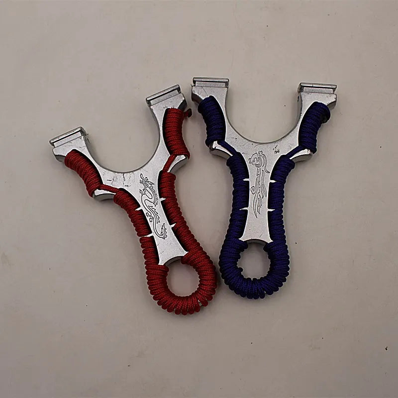 Alloy Catapult Thickened Wrist Strap Slingshot Outdoor Professional Sports Hunting Slingshot Professional Catapult Slingshots