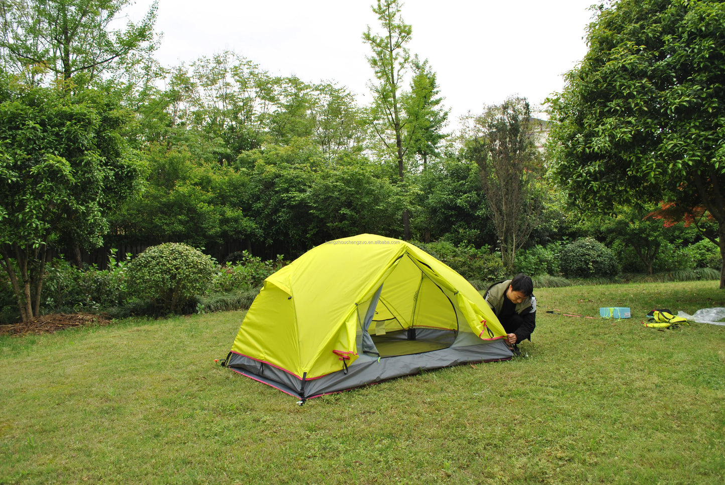 Ultralight Waterproof Backpacking Tent, 2 Person Tent with Footprint,Tents for Fishing,Outdoor Painting and Family Trips